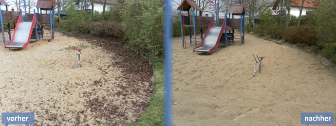 Sandreinigung